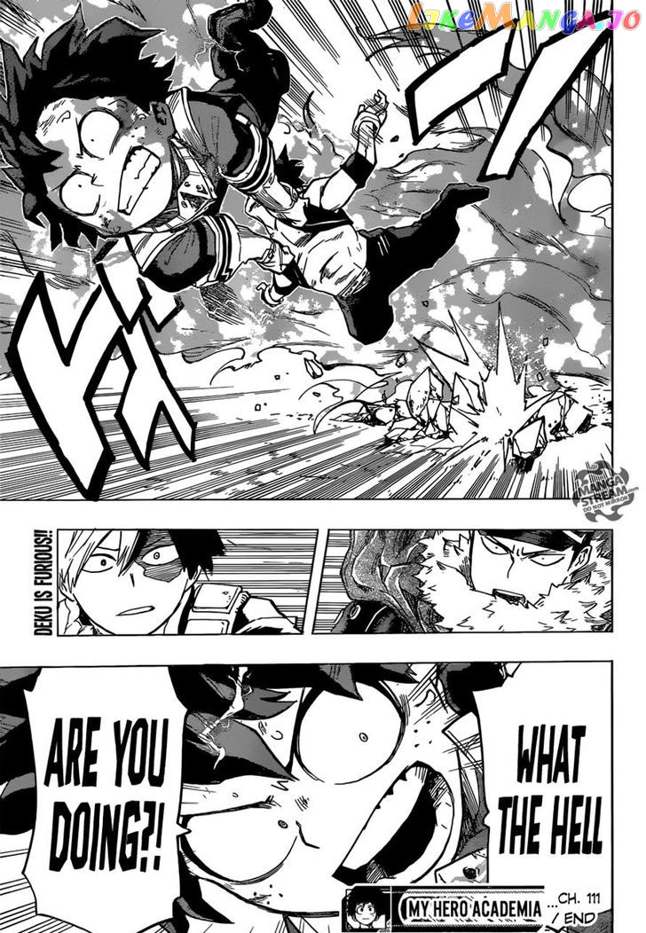Boku No Hero Academia chapter 111 - page 19