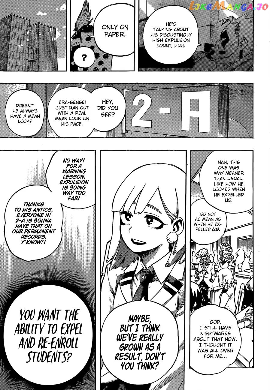 Boku No Hero Academia chapter 254 - page 13