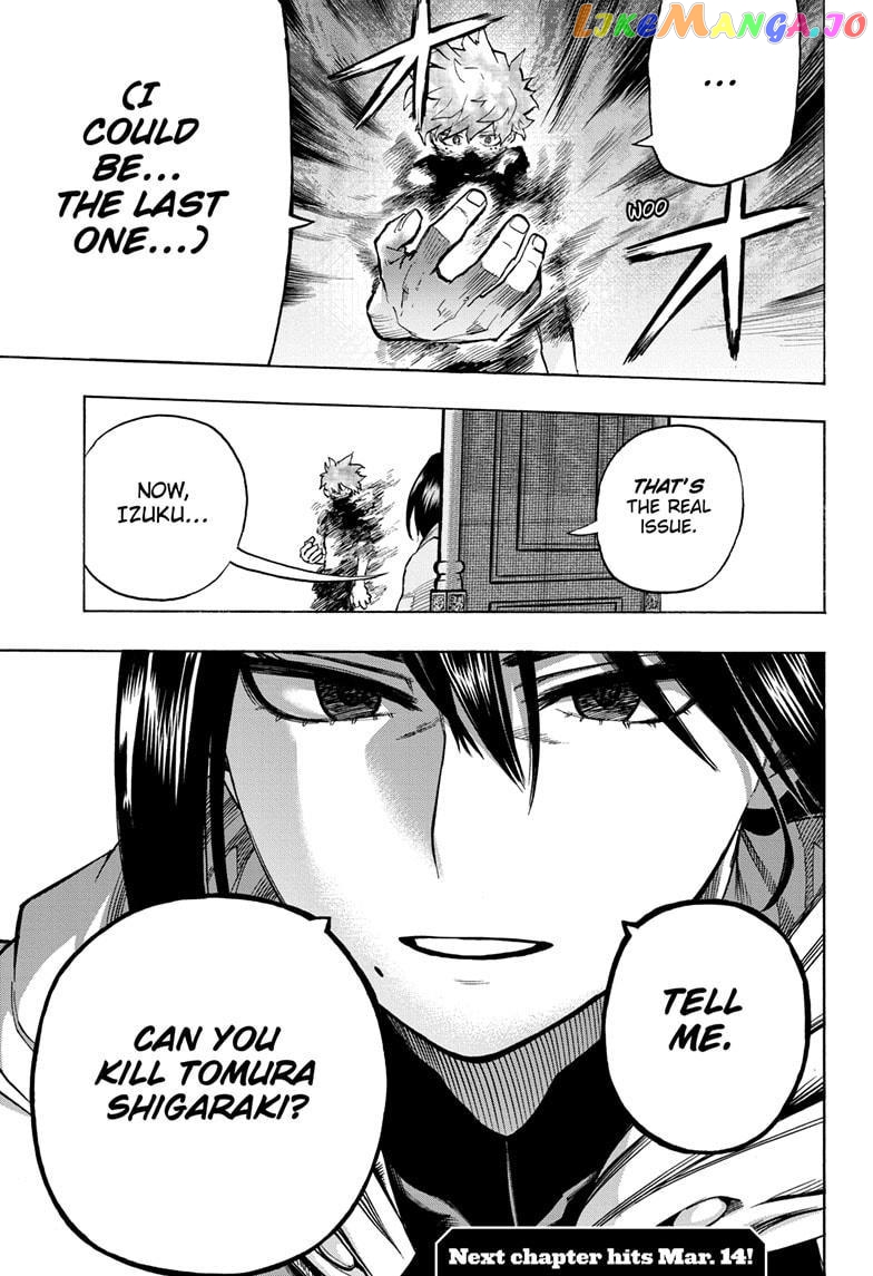 Boku No Hero Academia chapter 304 - page 16