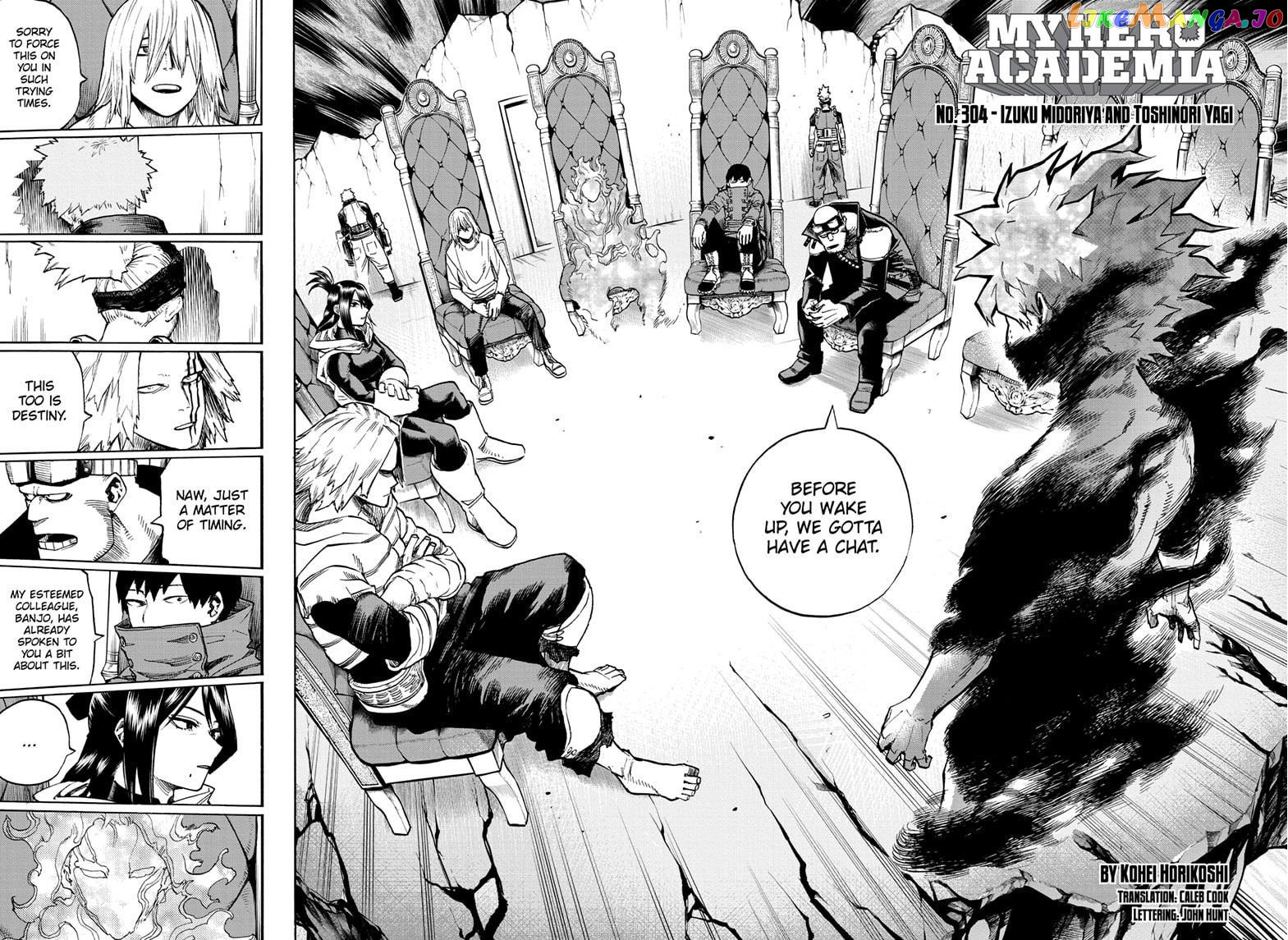 Boku No Hero Academia chapter 304 - page 2