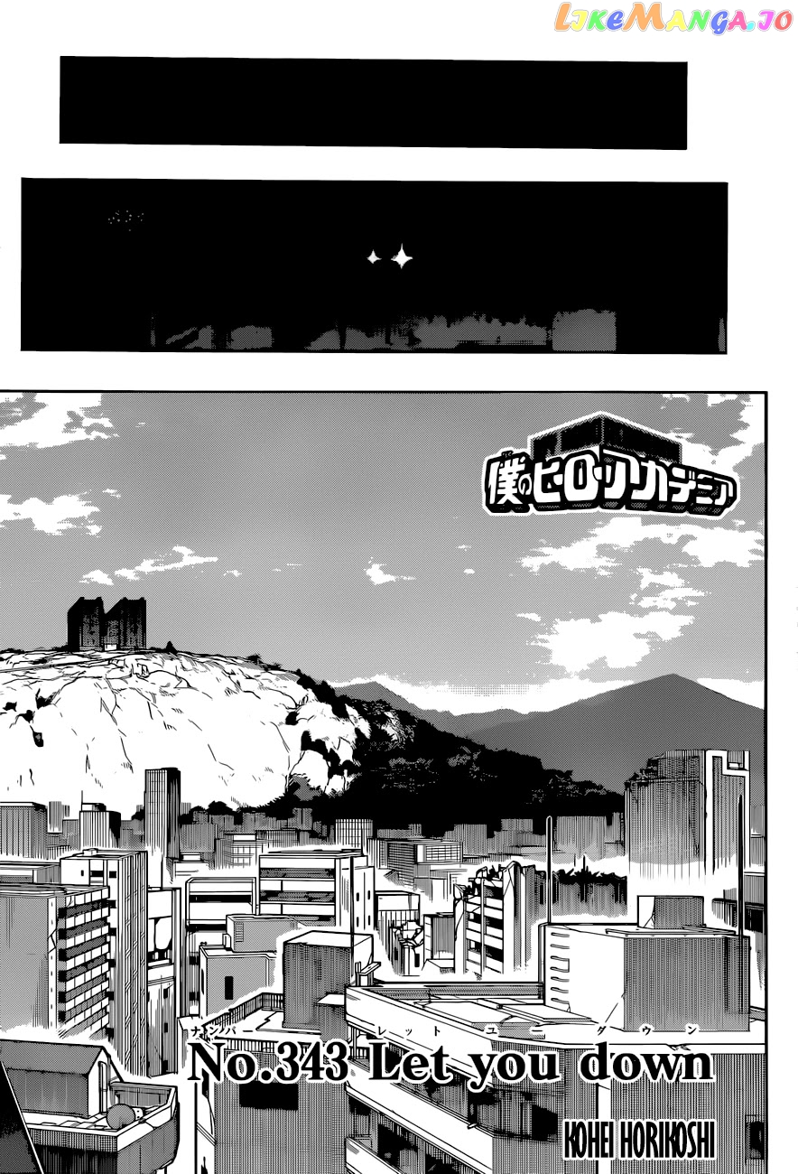 Boku No Hero Academia chapter 343 - page 4