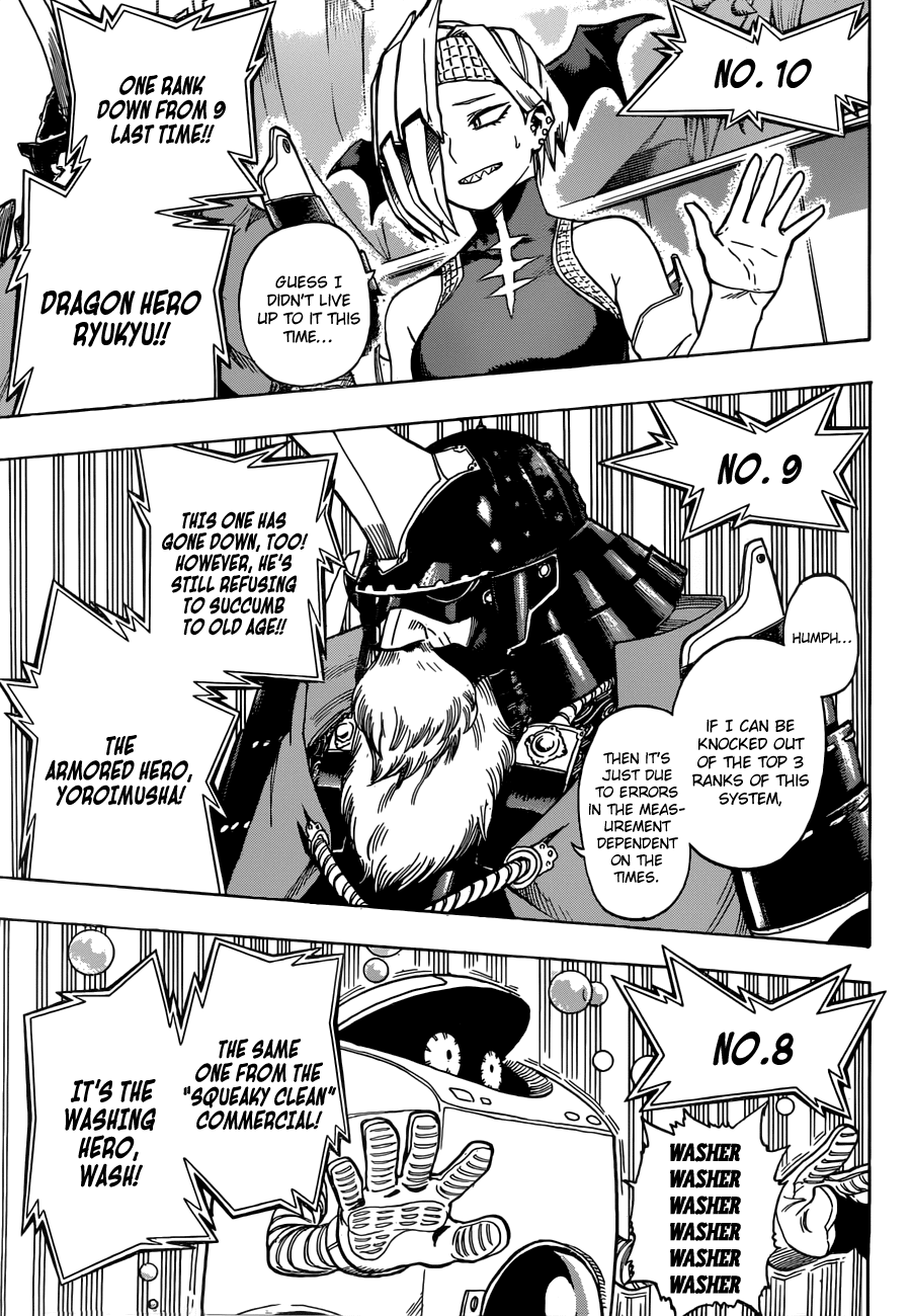 Boku No Hero Academia chapter 184 - page 14