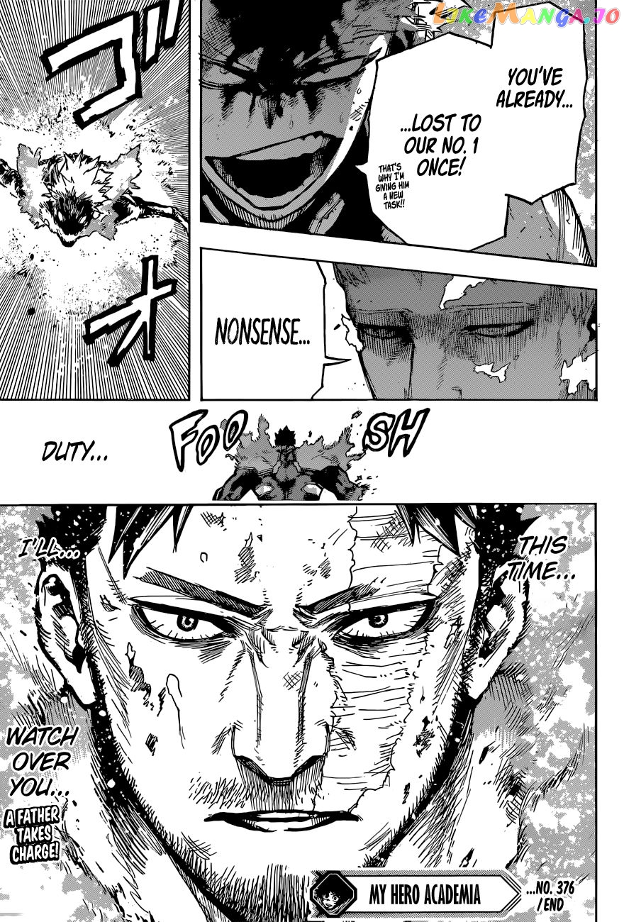 Boku No Hero Academia chapter 376 - page 10
