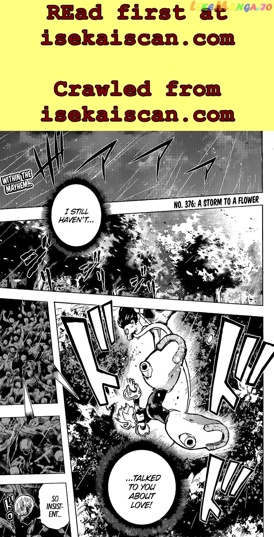 Boku No Hero Academia chapter 376 - page 3