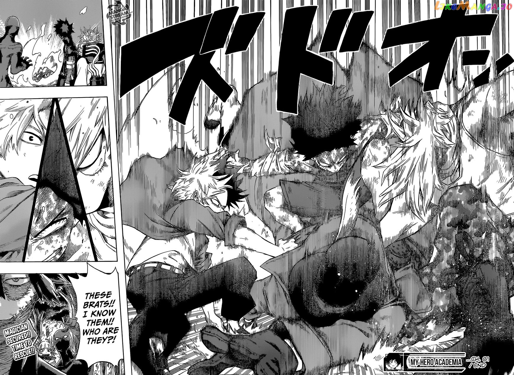 Boku No Hero Academia chapter 81 - page 19