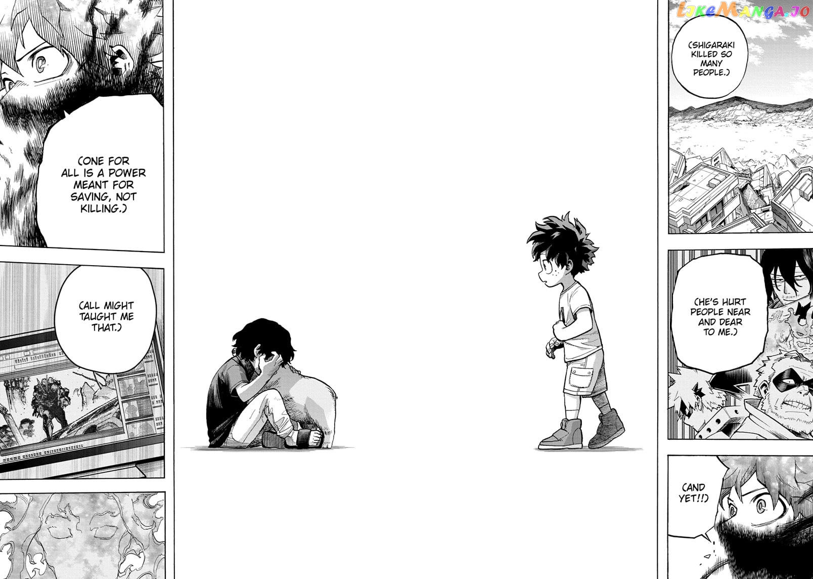Boku No Hero Academia chapter 305 - page 12