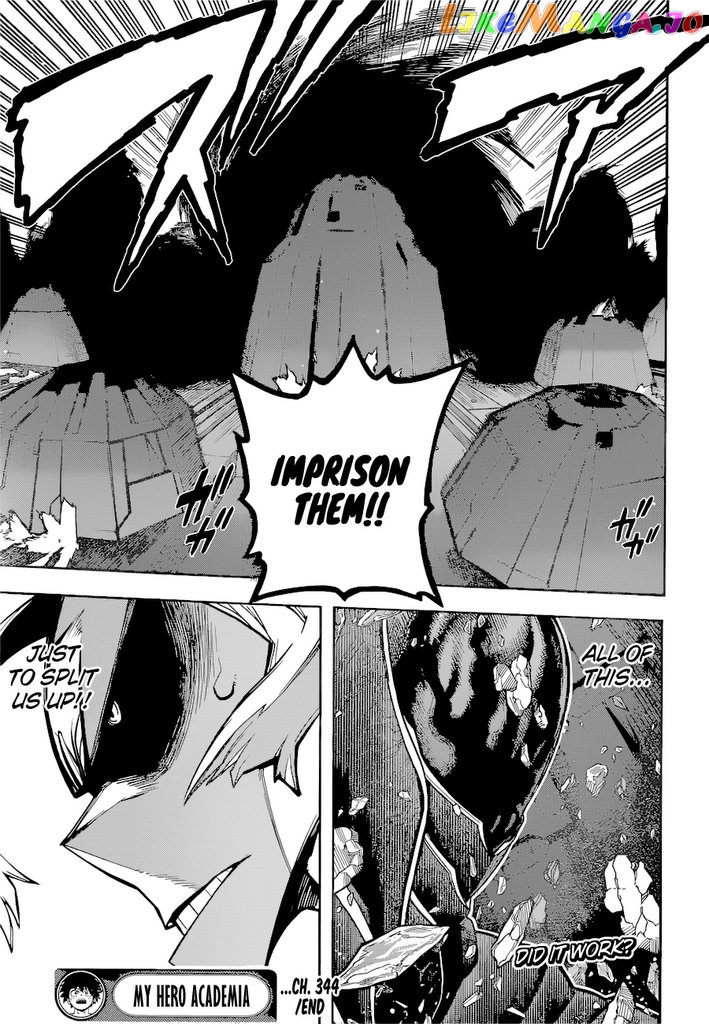 Boku No Hero Academia chapter 344 - page 18