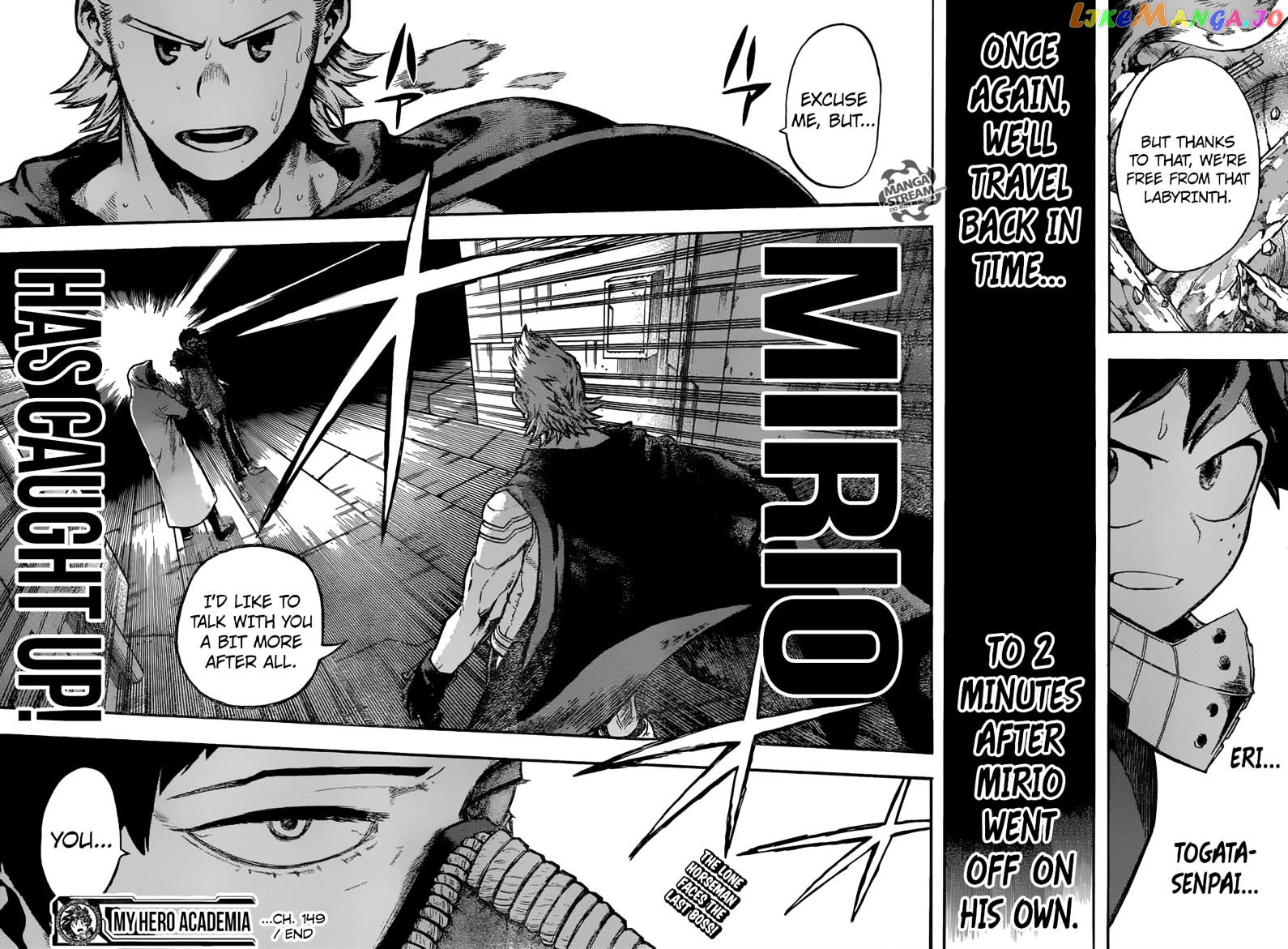 Boku No Hero Academia chapter 149 - page 16