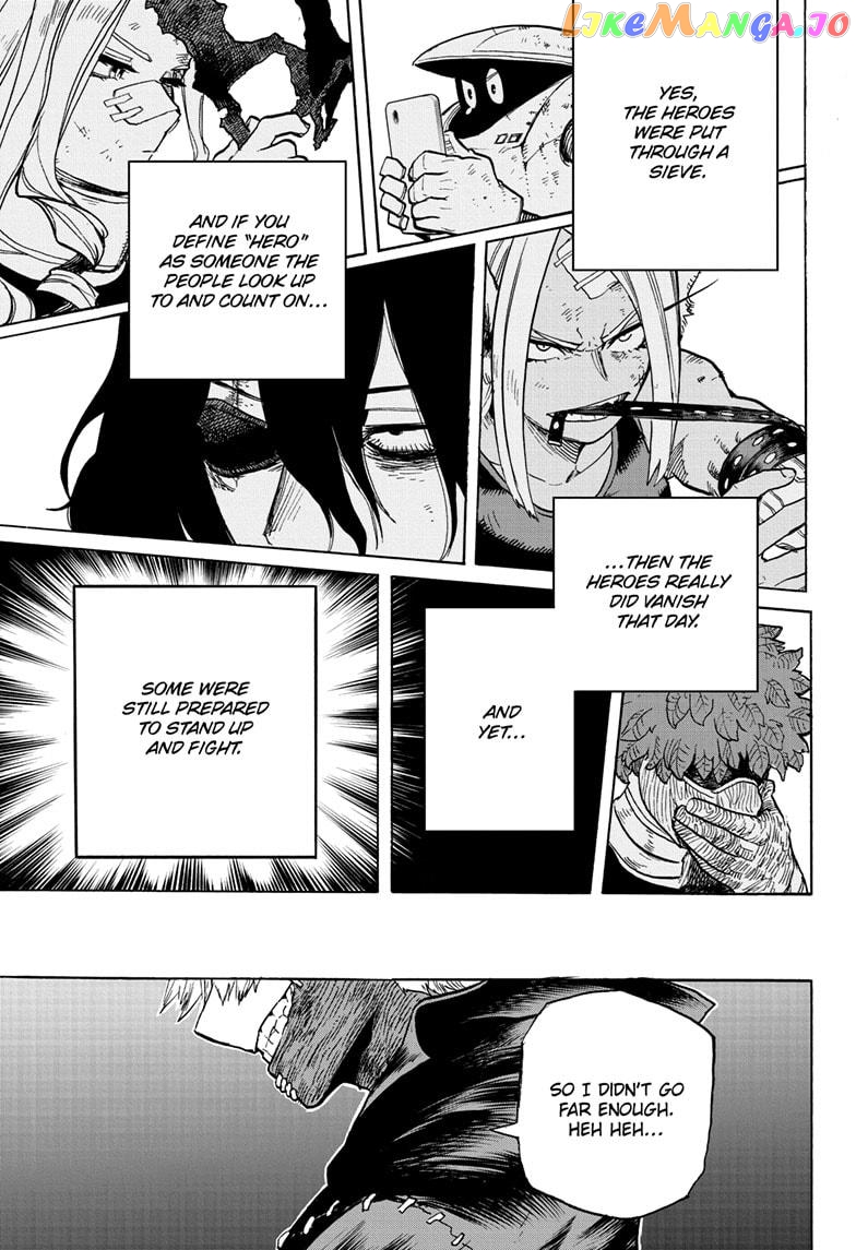 Boku No Hero Academia chapter 306 - page 15