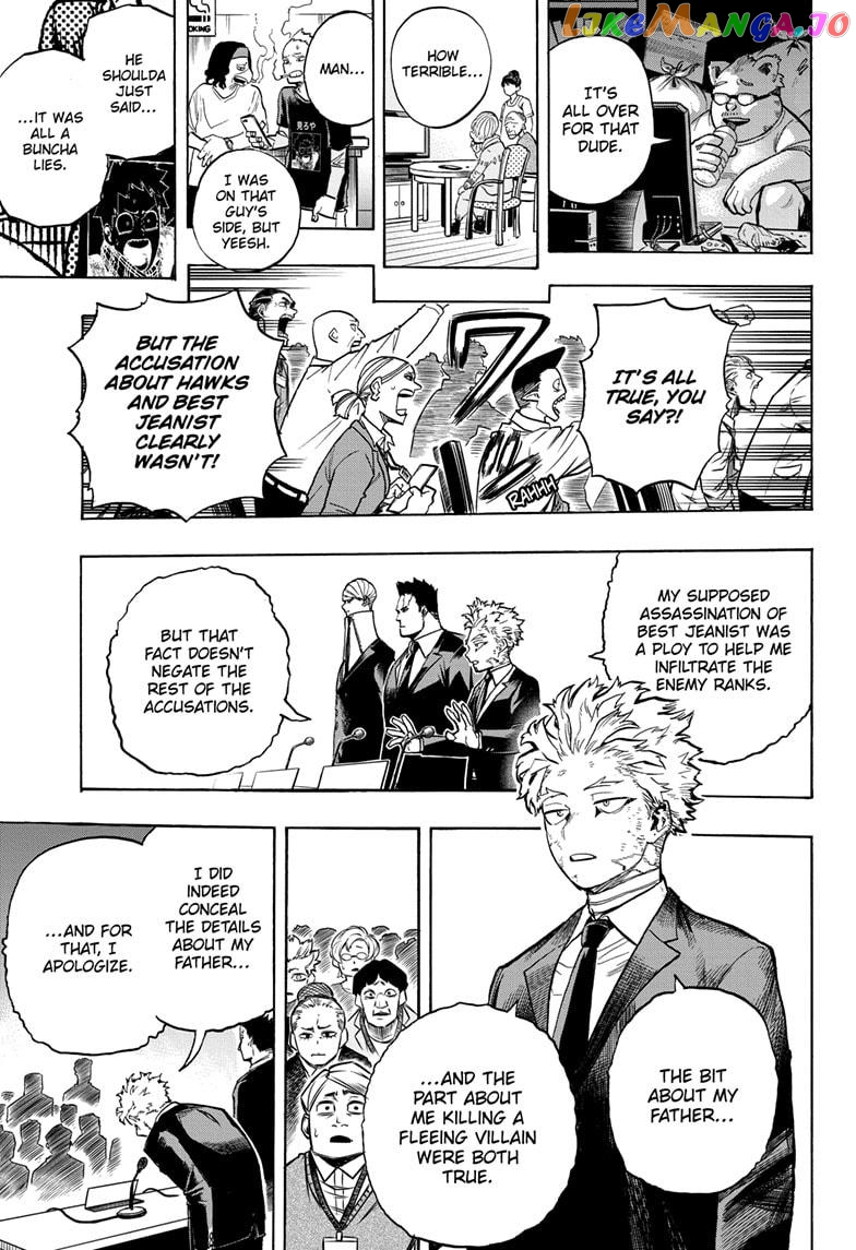 Boku No Hero Academia chapter 306 - page 9