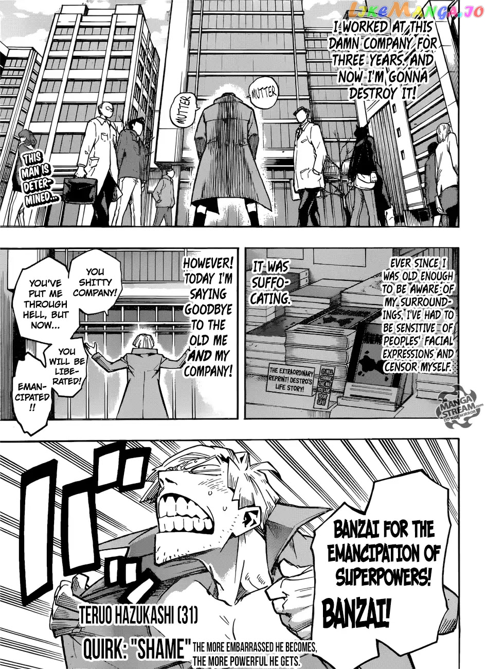 Boku No Hero Academia chapter 186 - page 3