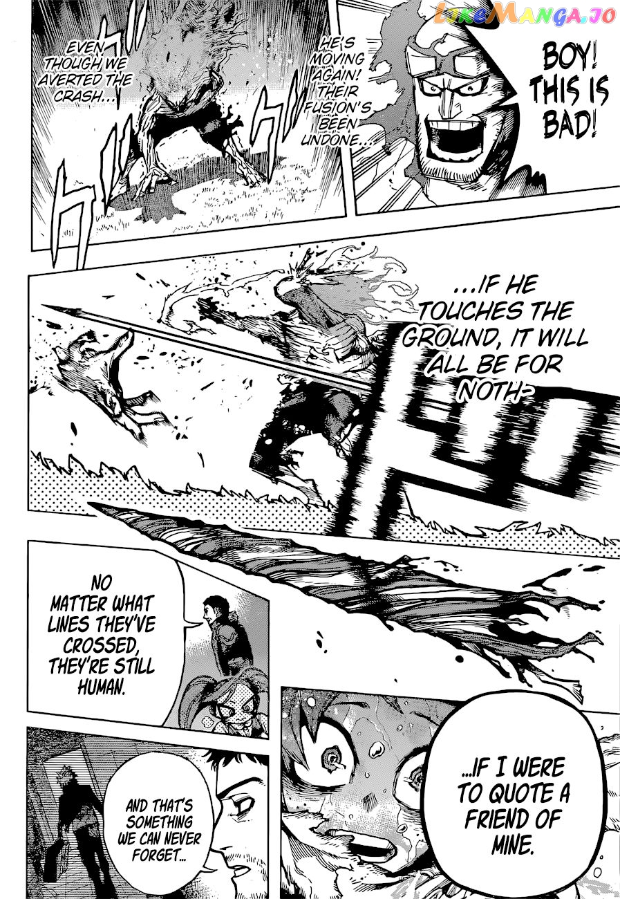 Boku No Hero Academia chapter 378 - page 14