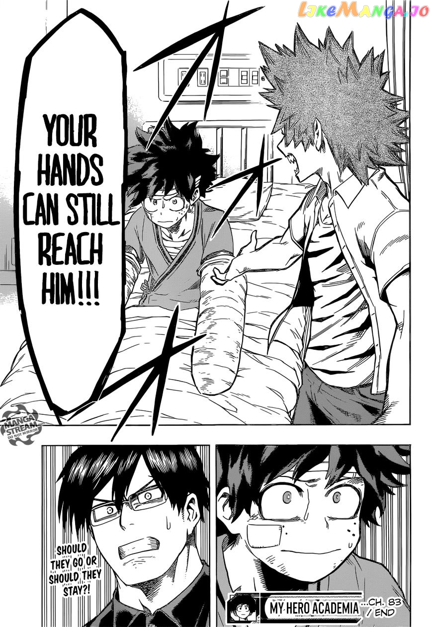 Boku No Hero Academia chapter 83 - page 20