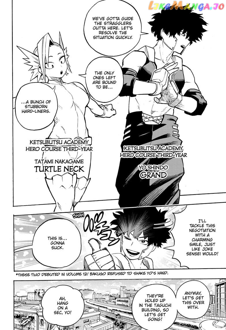 Boku No Hero Academia chapter 307 - page 2