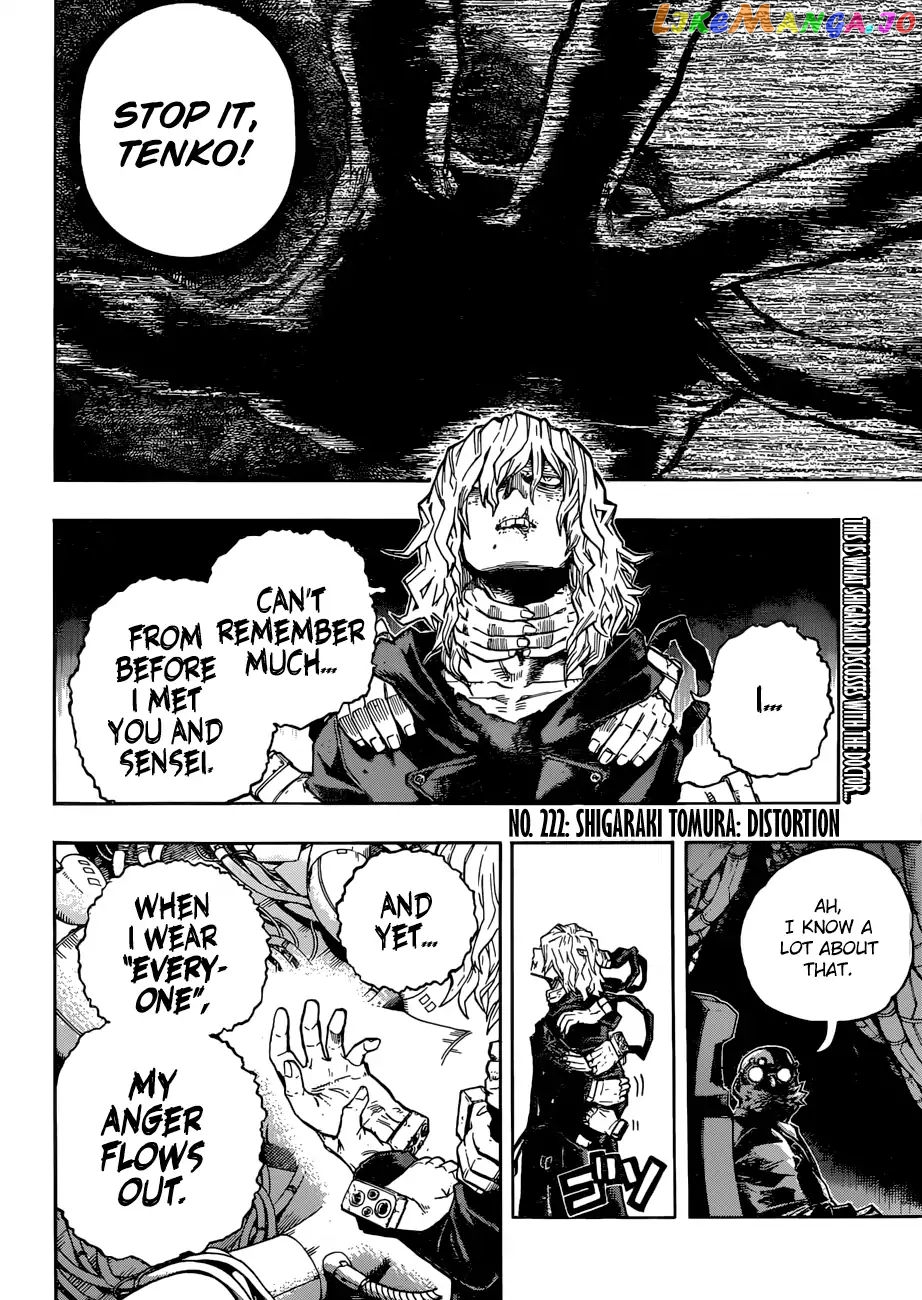 Boku No Hero Academia chapter 222 - page 3