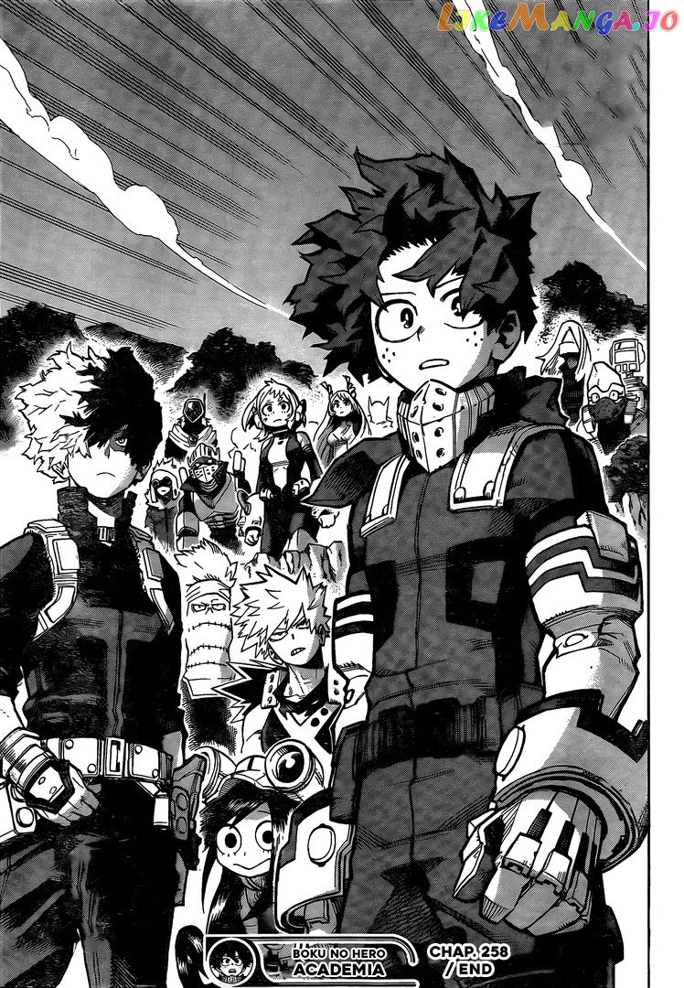 Boku No Hero Academia chapter 258 - page 15