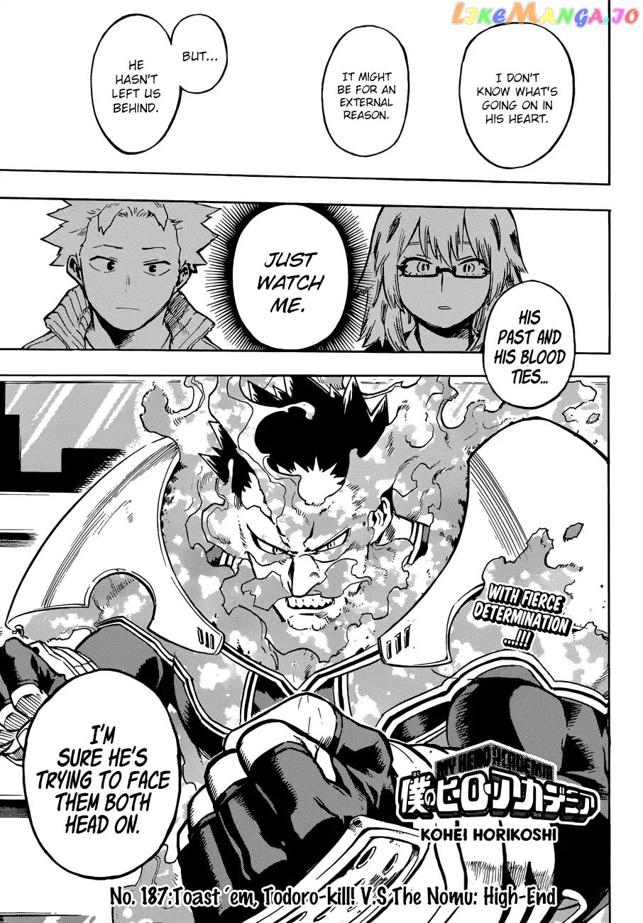 Boku No Hero Academia chapter 187 - page 6