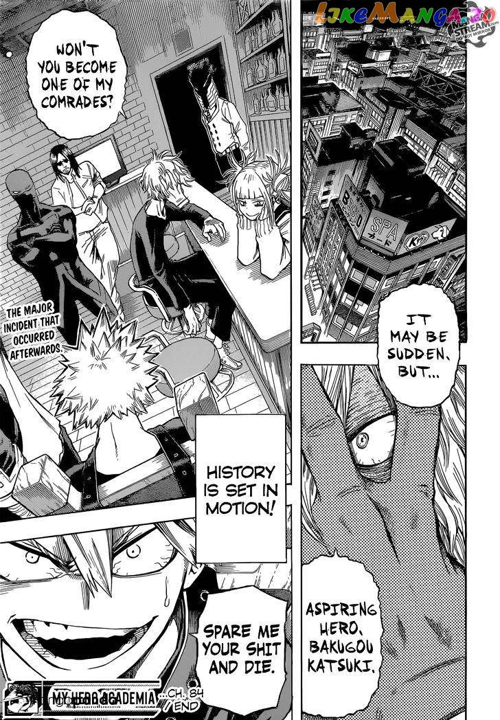 Boku No Hero Academia chapter 84 - page 21
