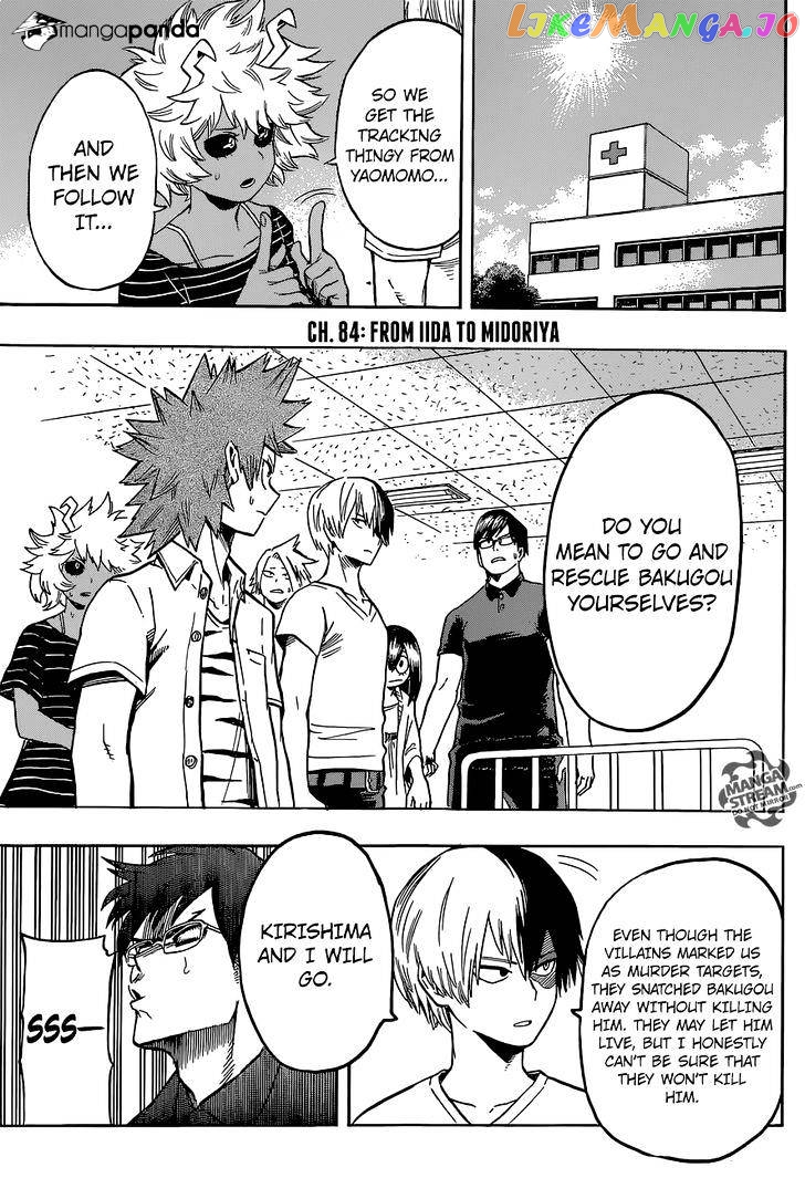 Boku No Hero Academia chapter 84 - page 5