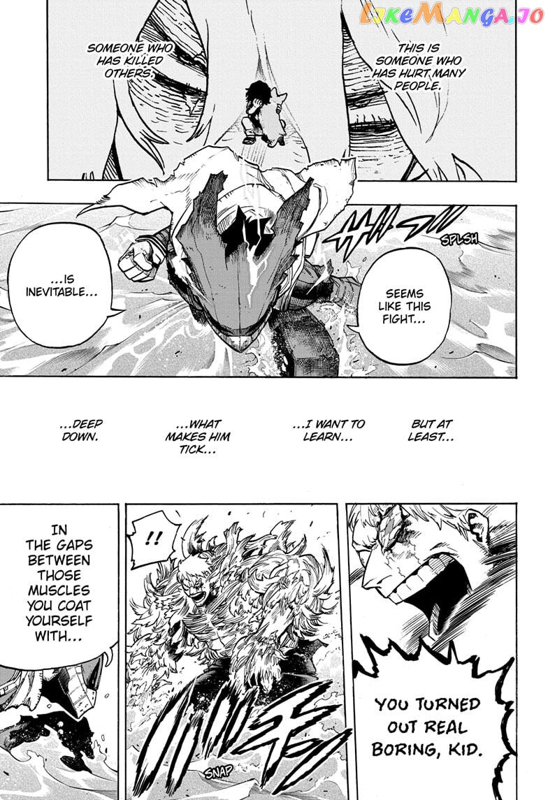 Boku No Hero Academia chapter 308 - page 14