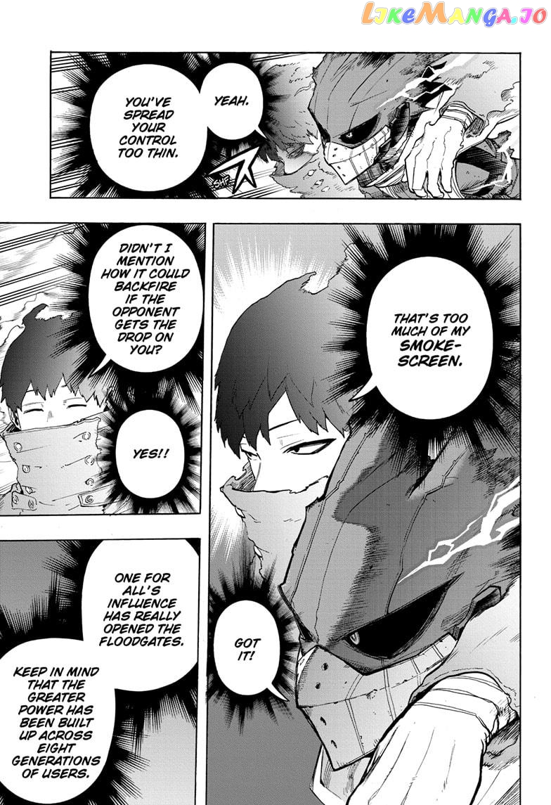 Boku No Hero Academia chapter 308 - page 7