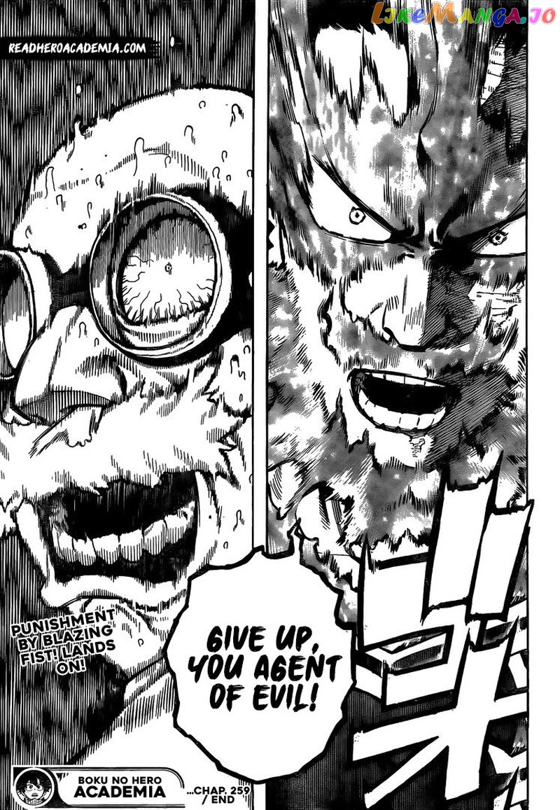 Boku No Hero Academia chapter 259 - page 15