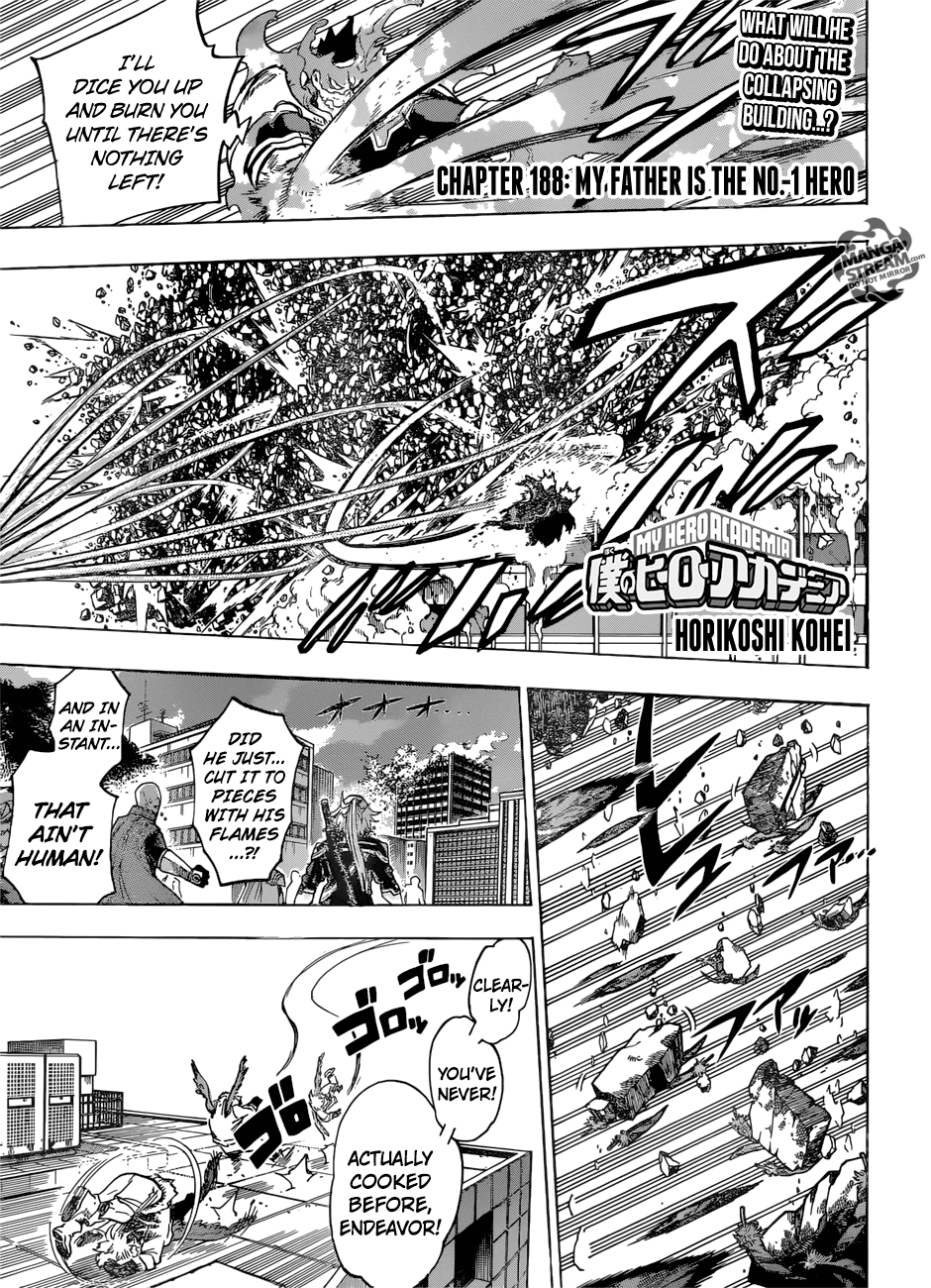 Boku No Hero Academia chapter 188 - page 1