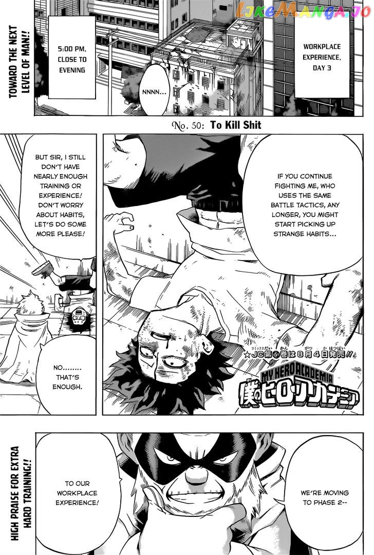 Boku No Hero Academia chapter 50 - page 4