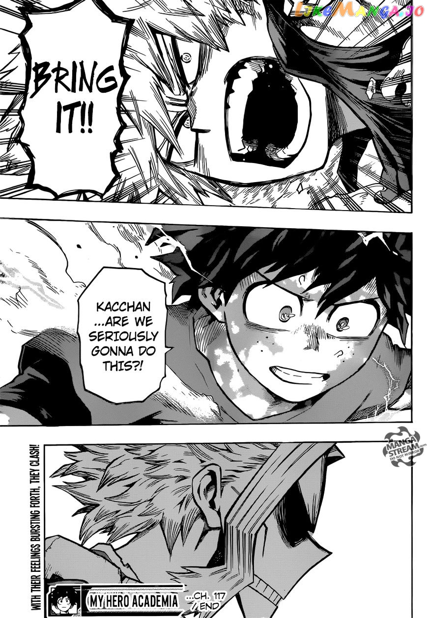 Boku No Hero Academia chapter 117 - page 15