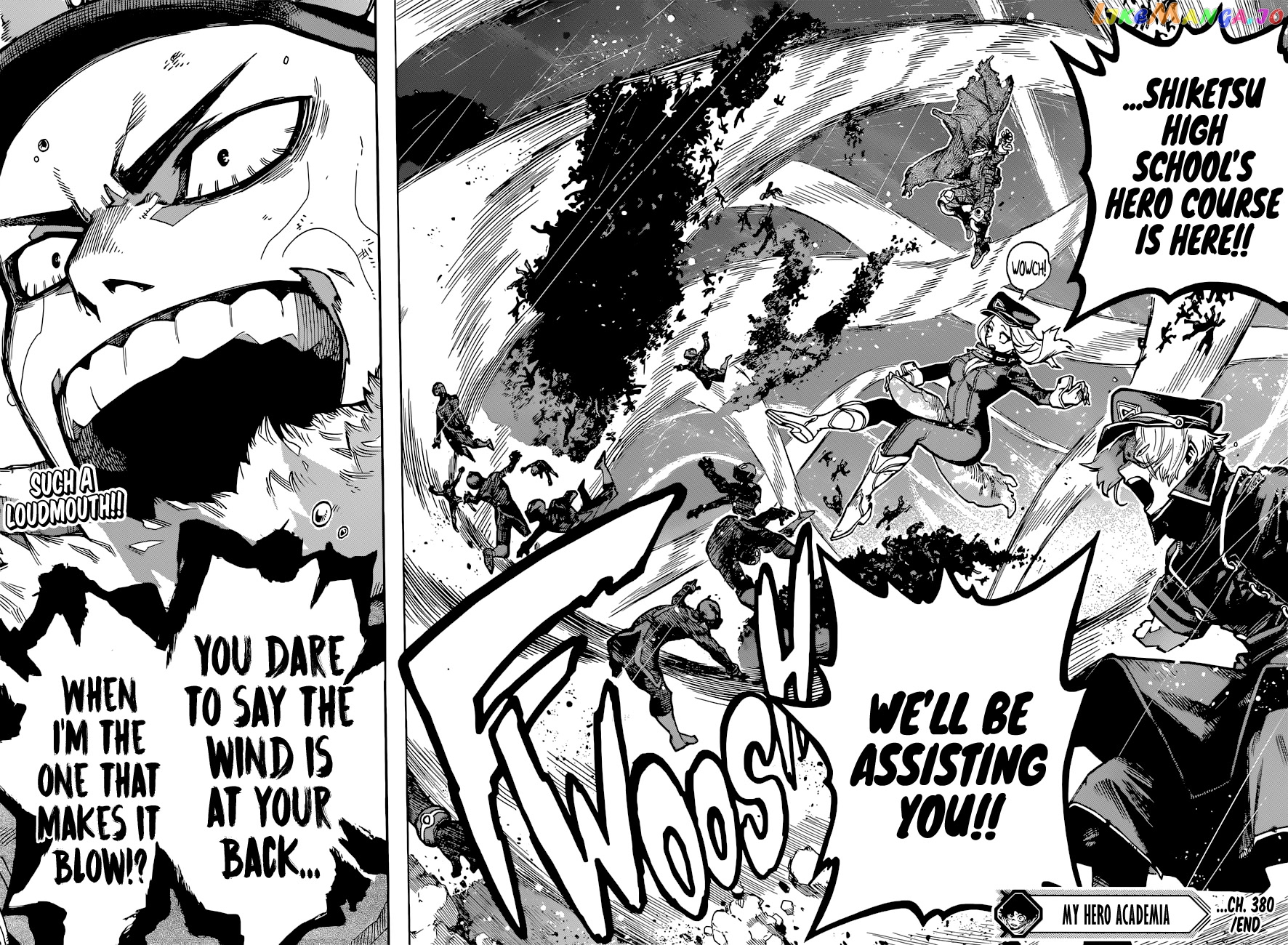 Boku No Hero Academia chapter 380 - page 17