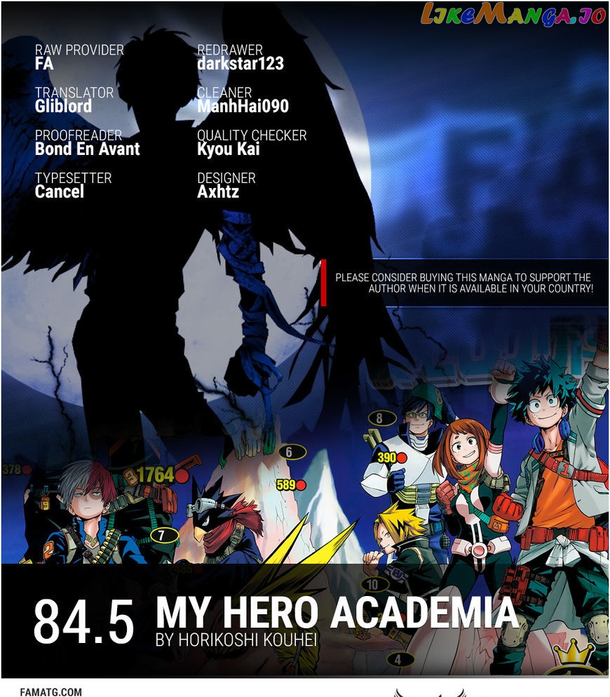 Boku No Hero Academia chapter 84.5 - page 1
