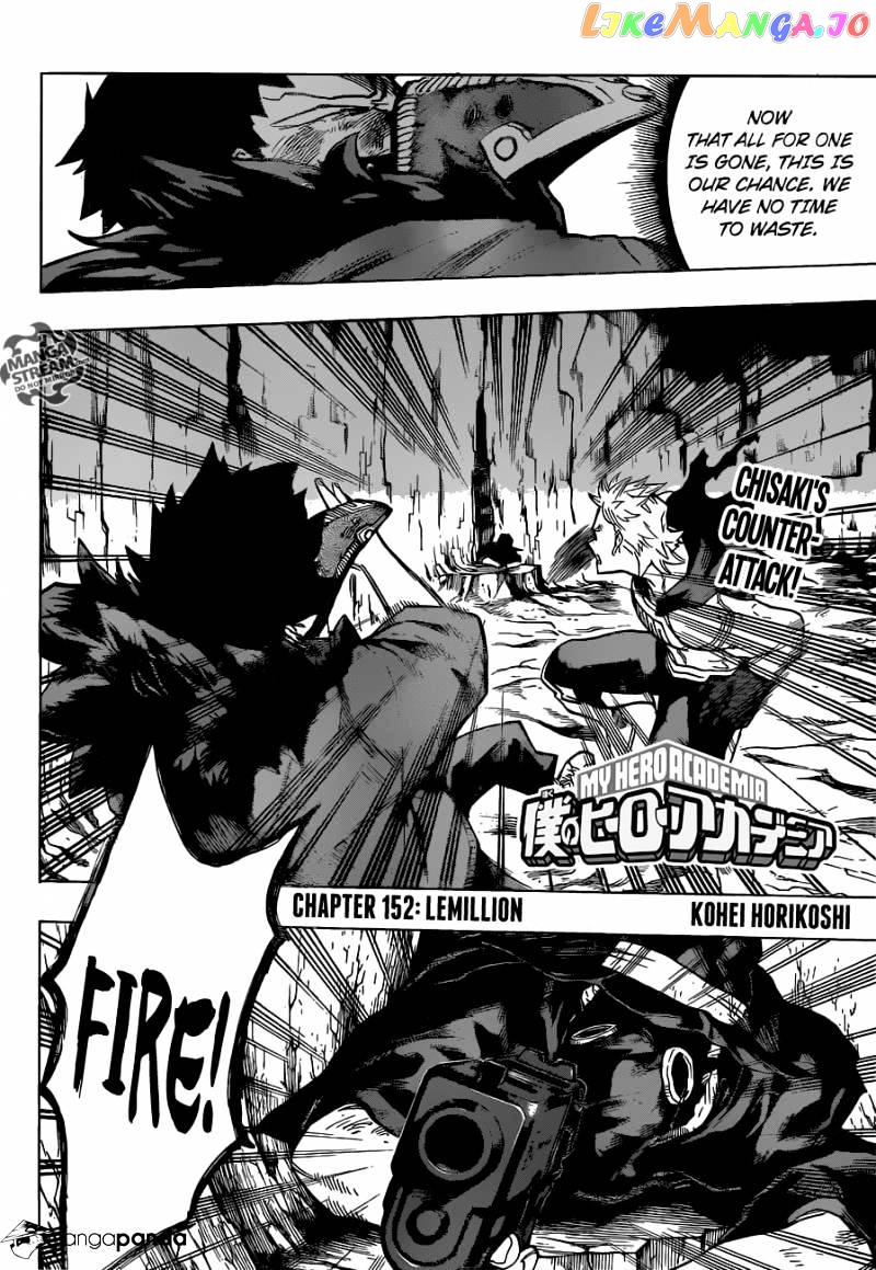 Boku No Hero Academia chapter 152 - page 4