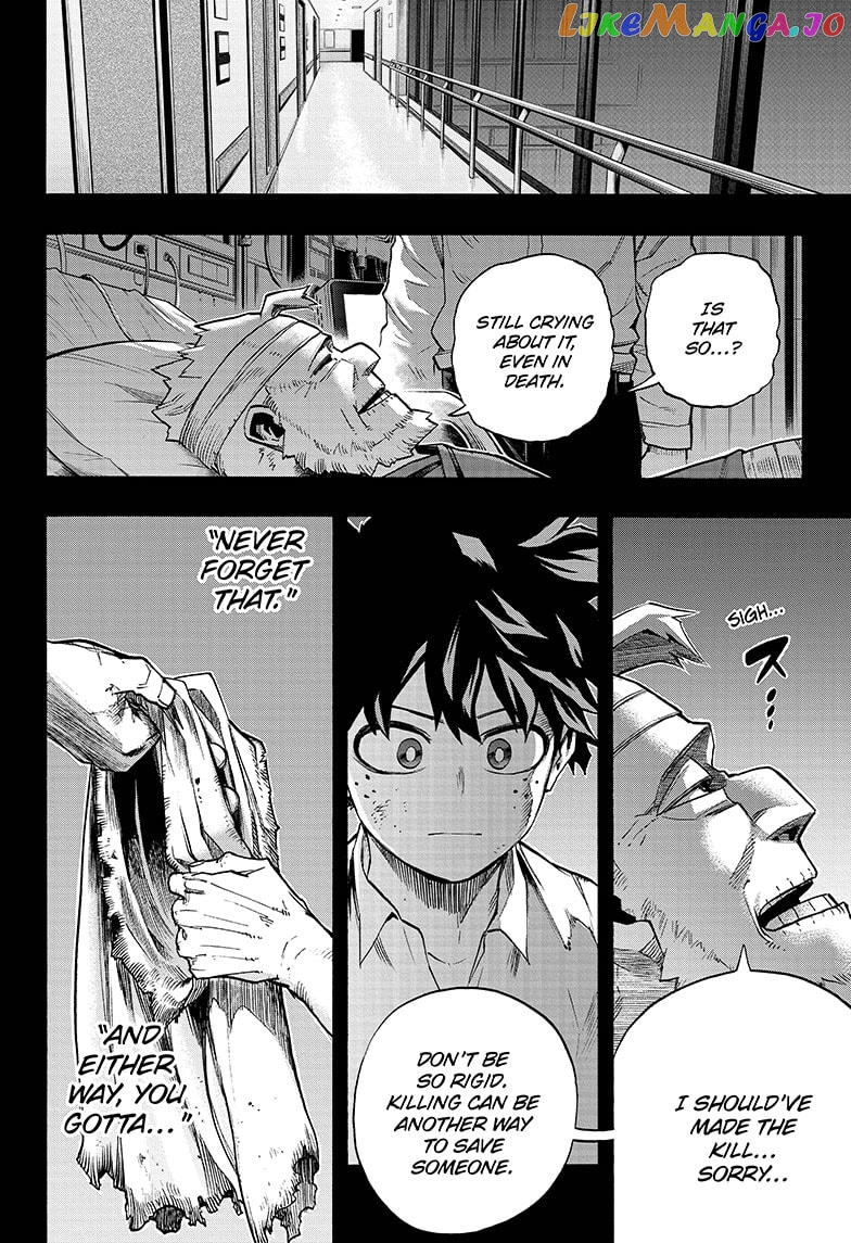 Boku No Hero Academia chapter 309 - page 16