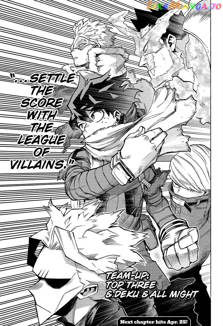 Boku No Hero Academia chapter 309 - page 17
