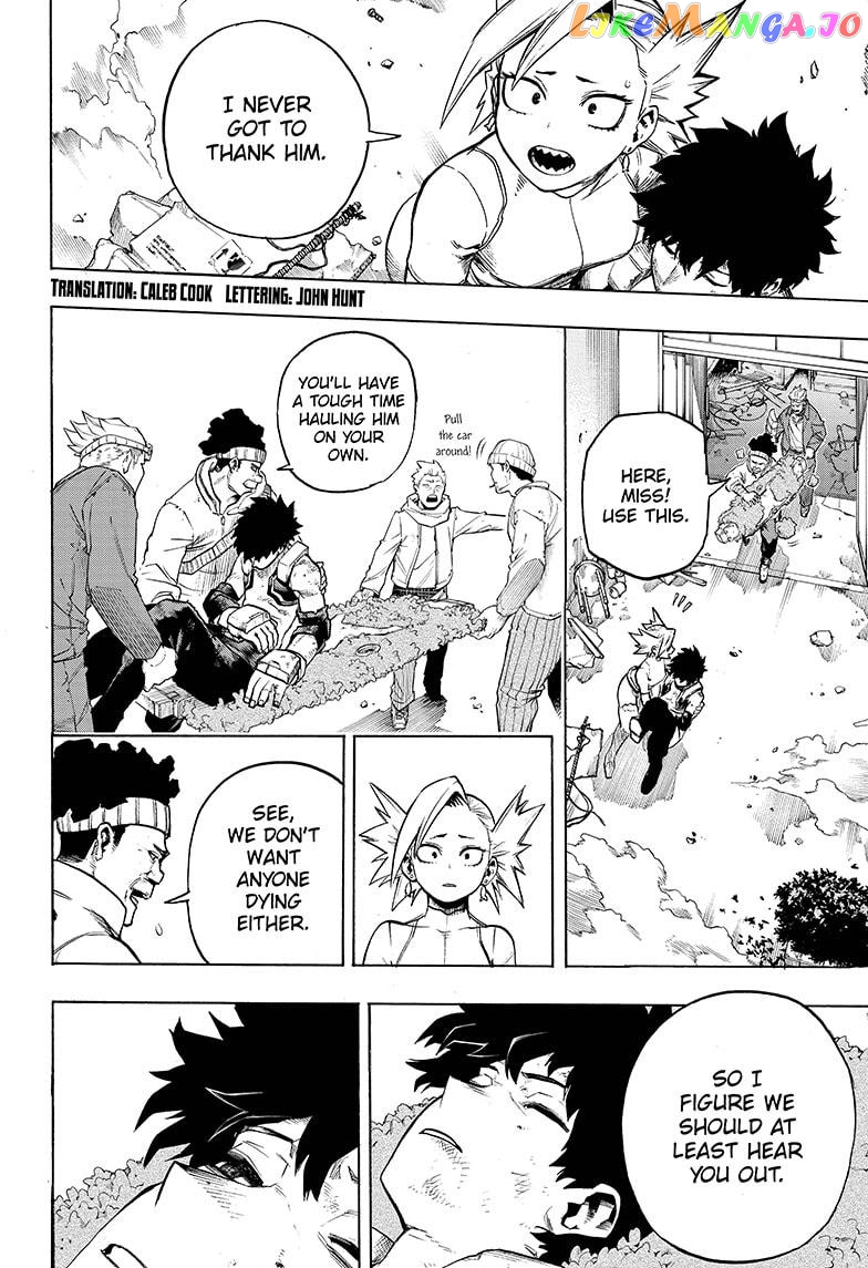 Boku No Hero Academia chapter 309 - page 2