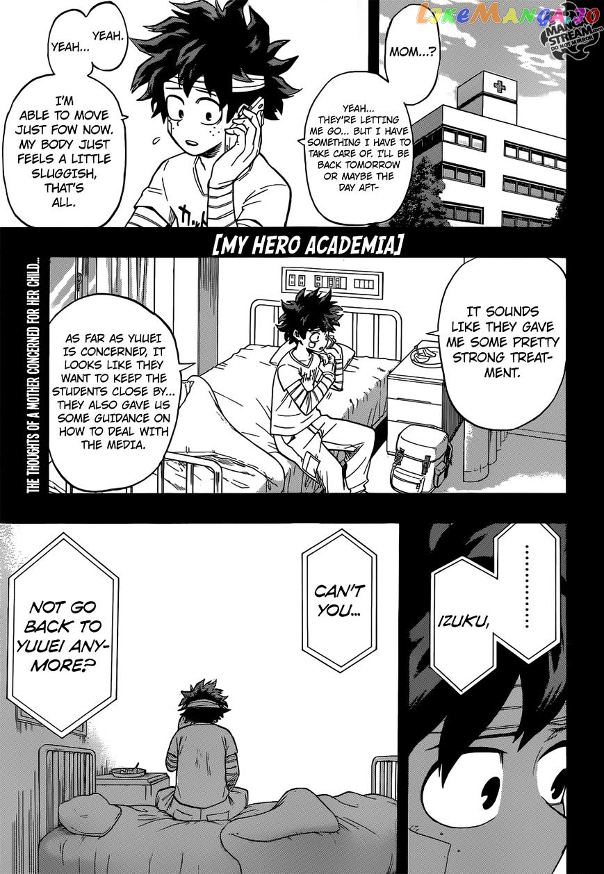Boku No Hero Academia chapter 85 - page 1