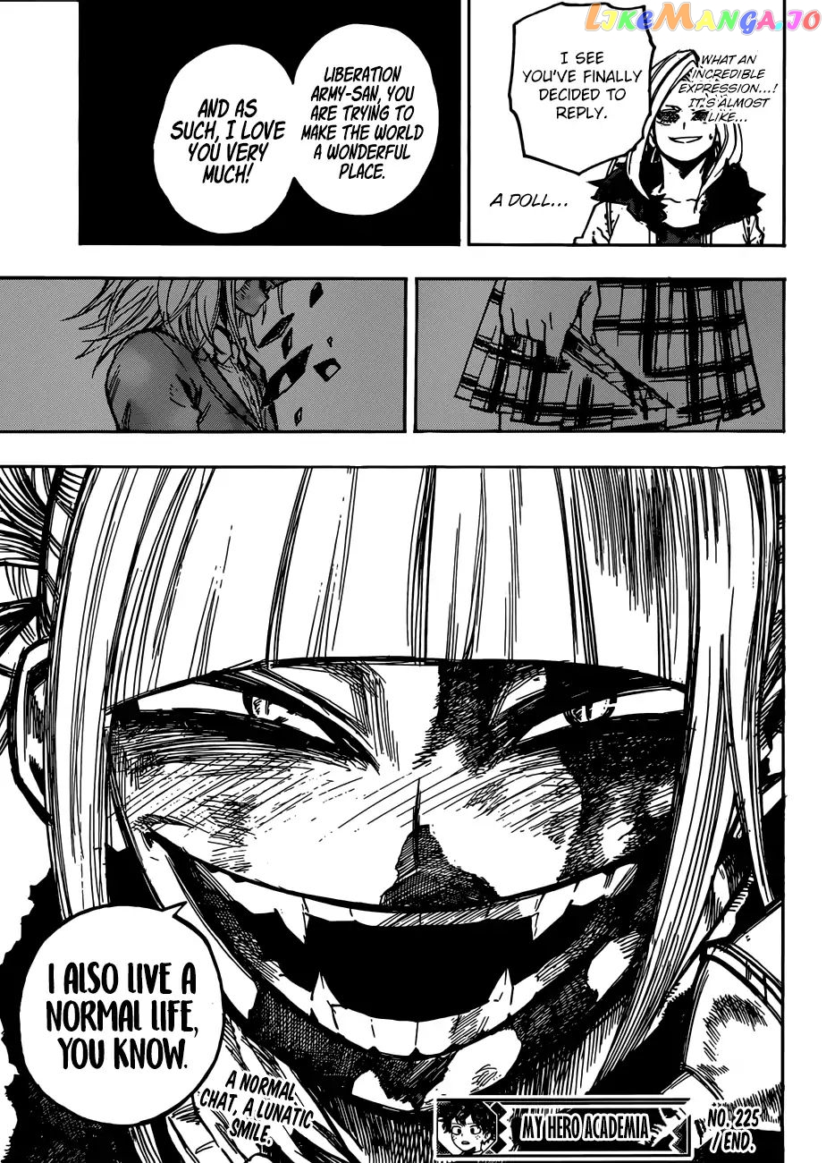 Boku No Hero Academia chapter 225 - page 15