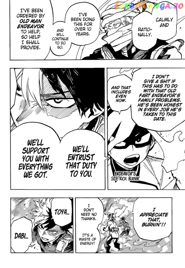 Boku No Hero Academia chapter 349 - page 12