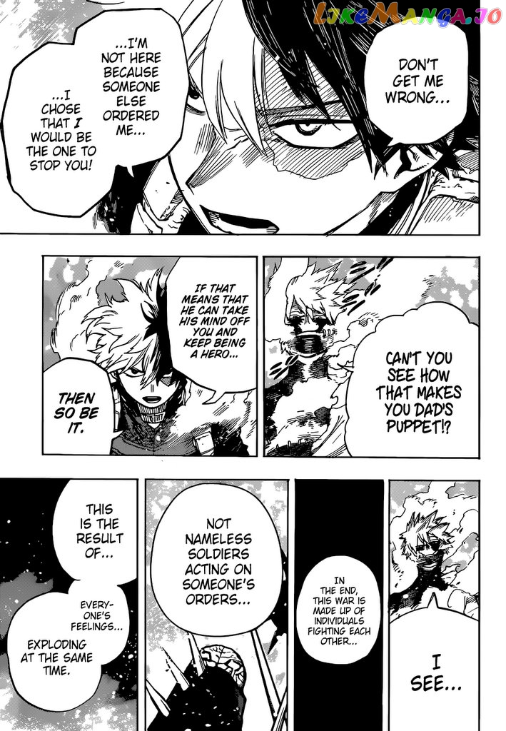 Boku No Hero Academia chapter 349 - page 13