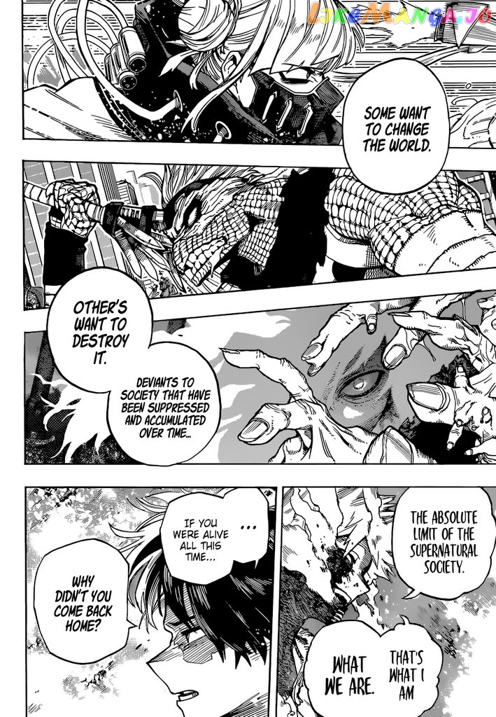 Boku No Hero Academia chapter 349 - page 14
