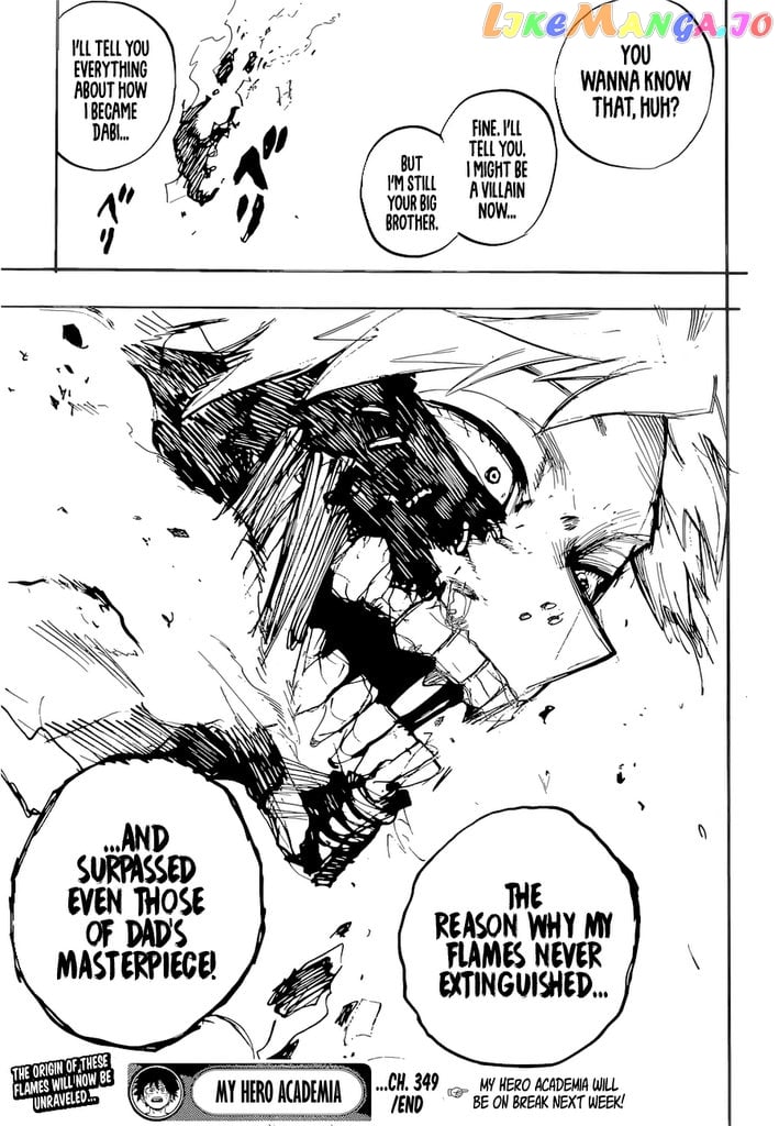 Boku No Hero Academia chapter 349 - page 15