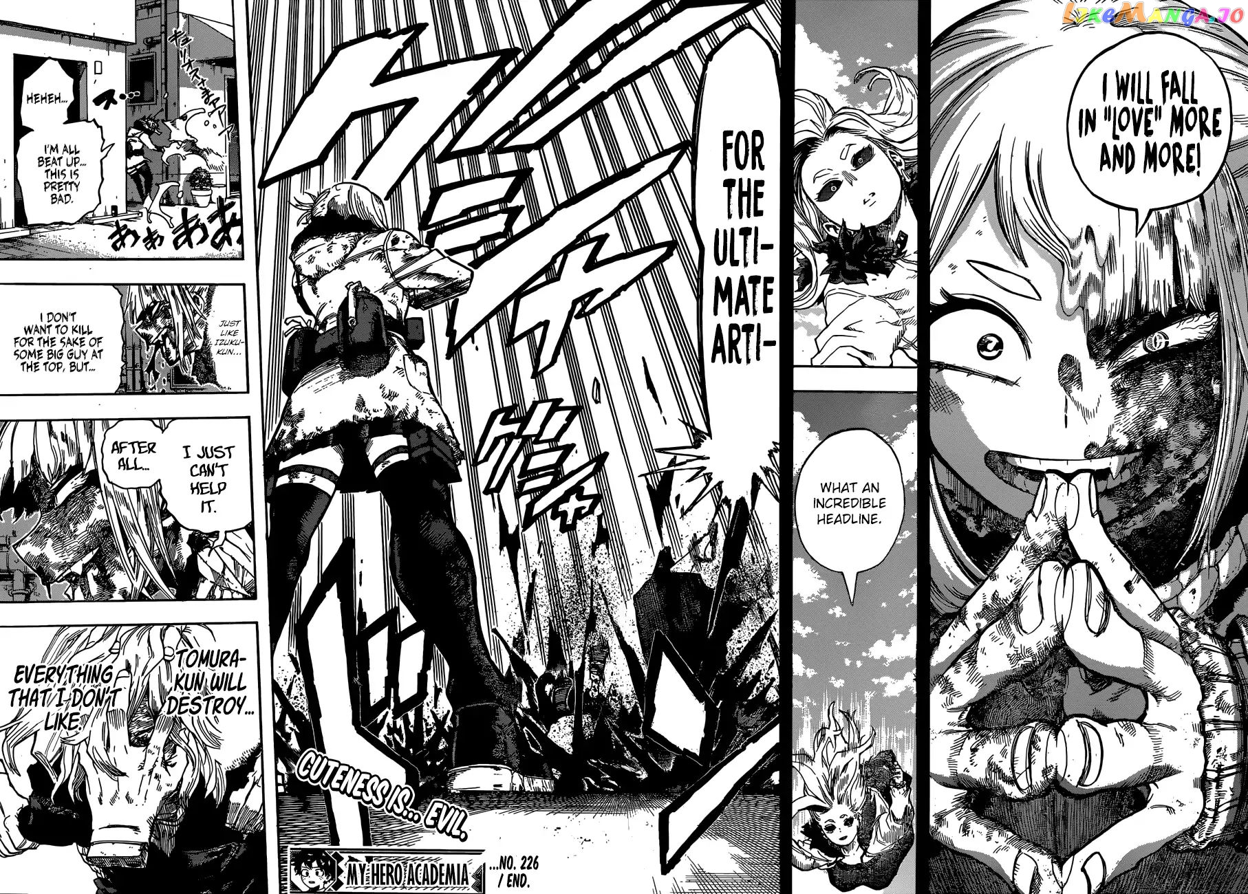 Boku No Hero Academia chapter 226 - page 15