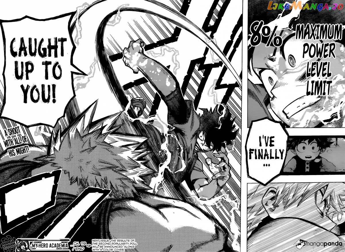 Boku No Hero Academia chapter 119 - page 16
