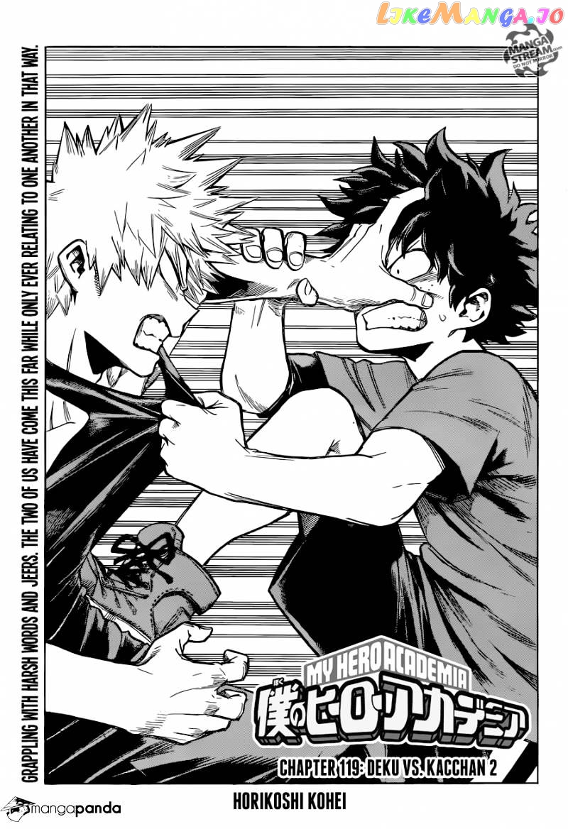 Boku No Hero Academia chapter 119 - page 3