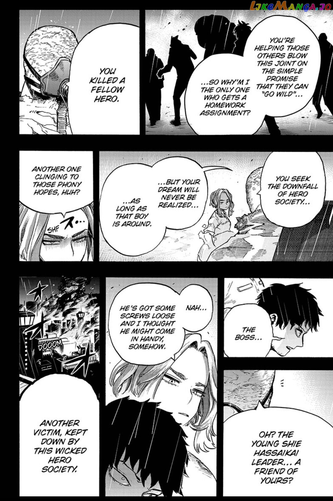Boku No Hero Academia chapter 312 - page 14