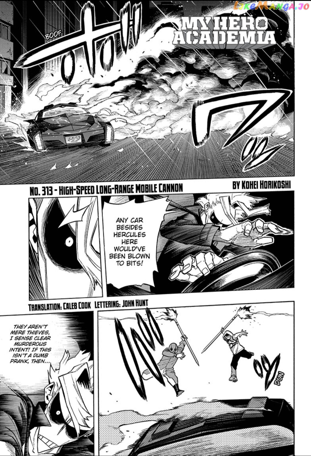 Boku No Hero Academia chapter 313 - page 1
