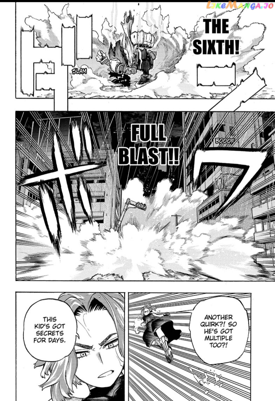 Boku No Hero Academia chapter 313 - page 10