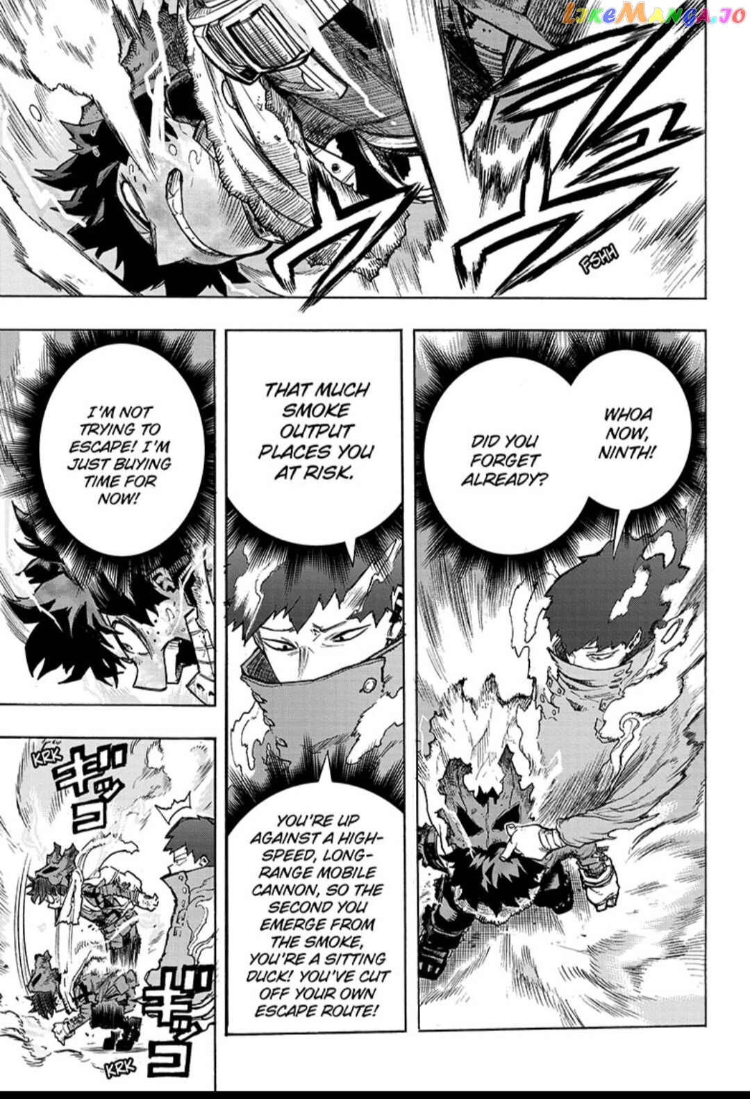 Boku No Hero Academia chapter 313 - page 11