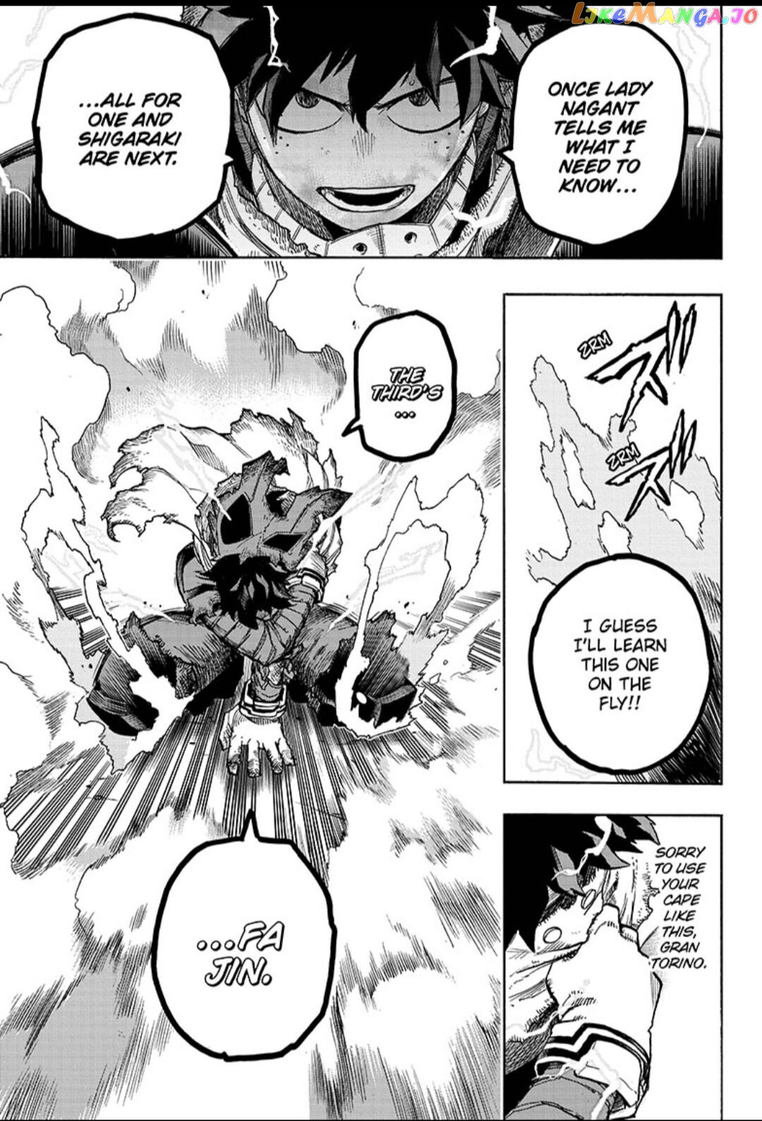 Boku No Hero Academia chapter 313 - page 13