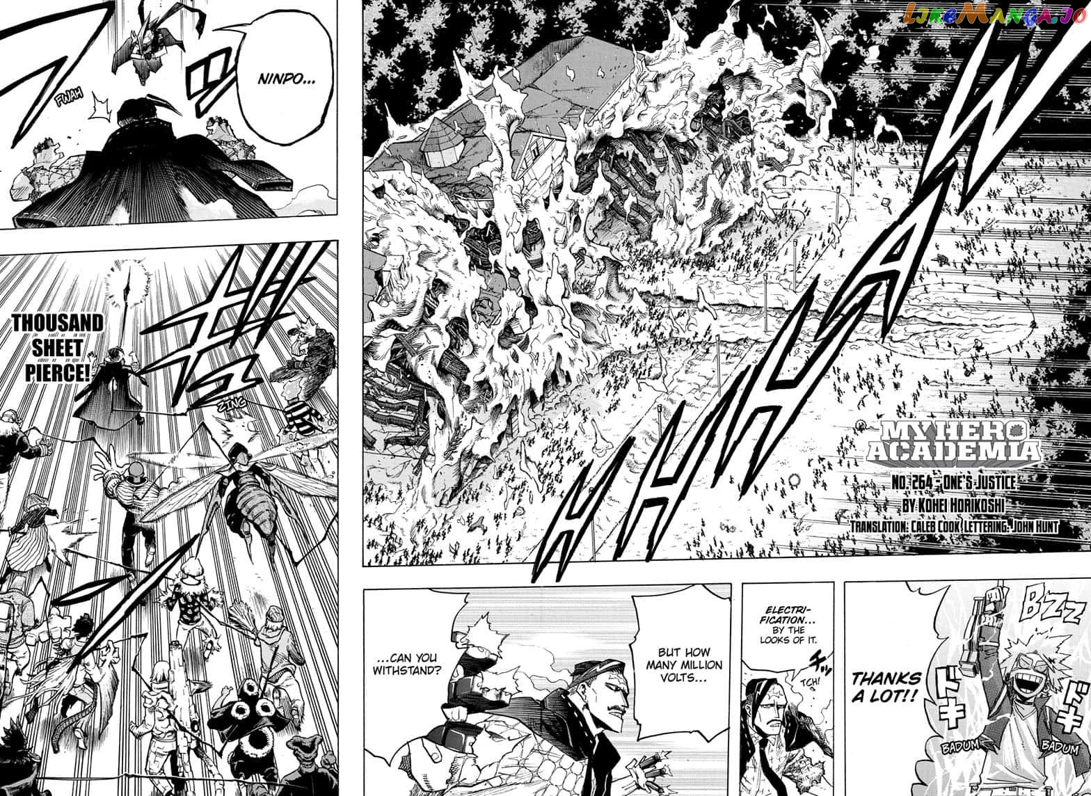Boku No Hero Academia chapter 264 - page 4